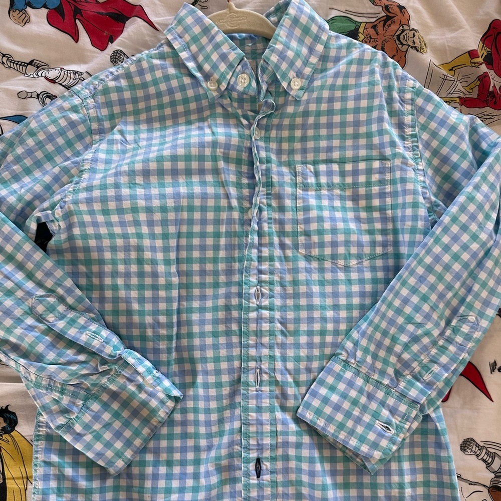 J Crew Crewcuts Button Down Shirt 4-5